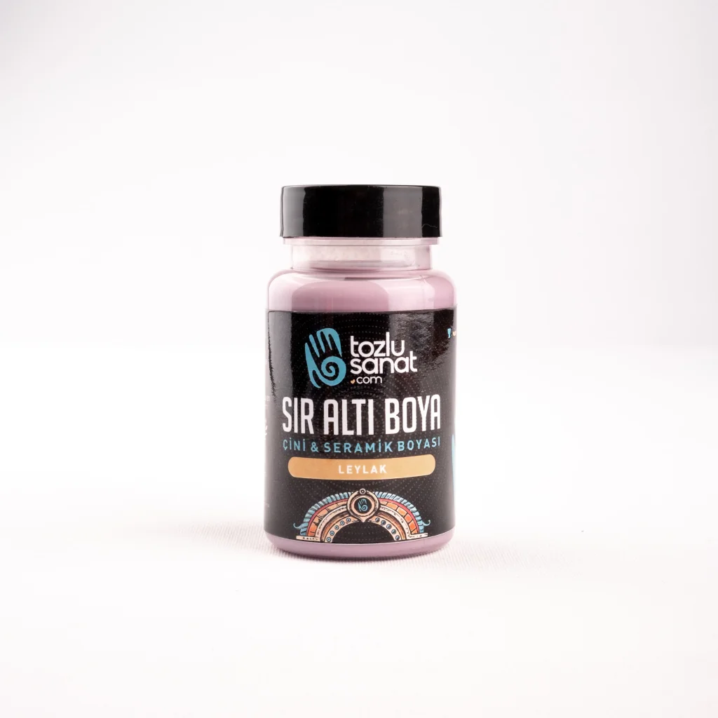 Hazır Çini ve Seramik Boyası TS-037 Leylak 100ml