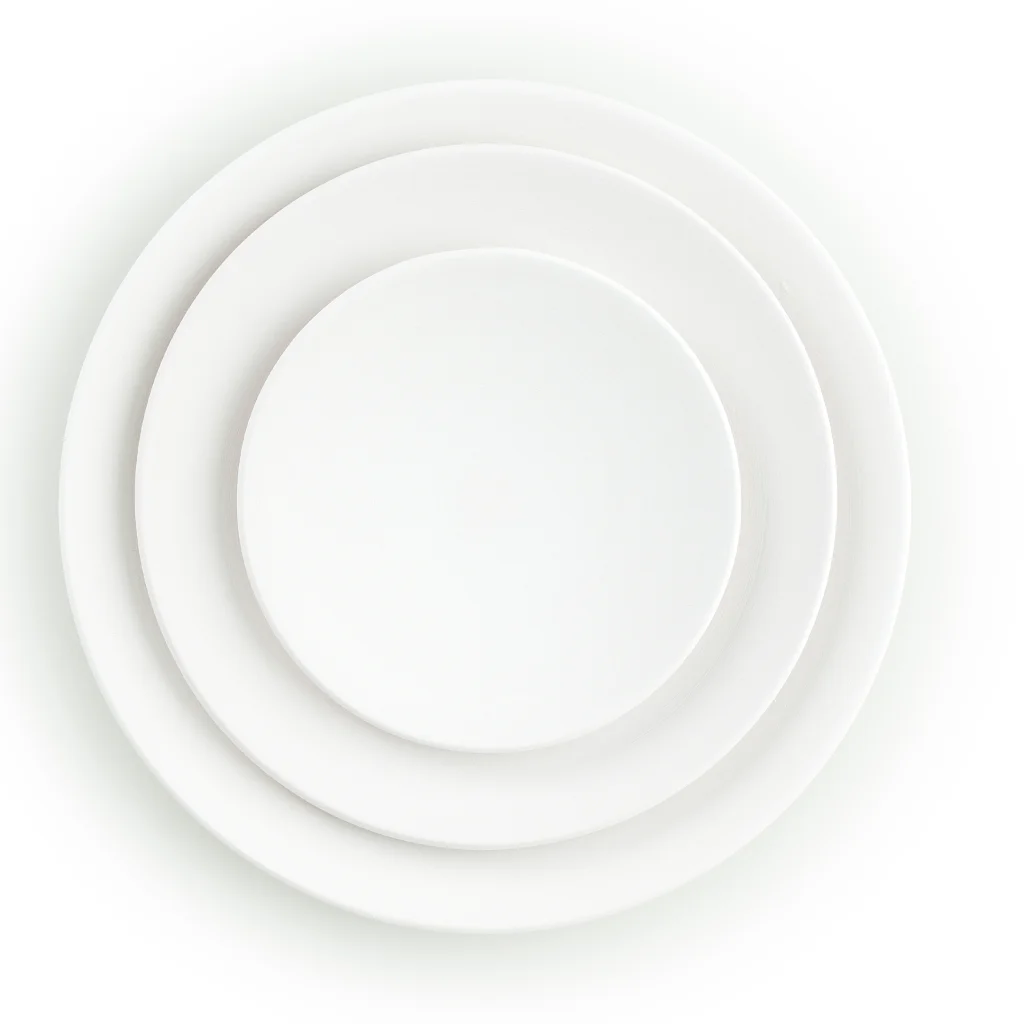 Çukur Düz Tabak 18cm