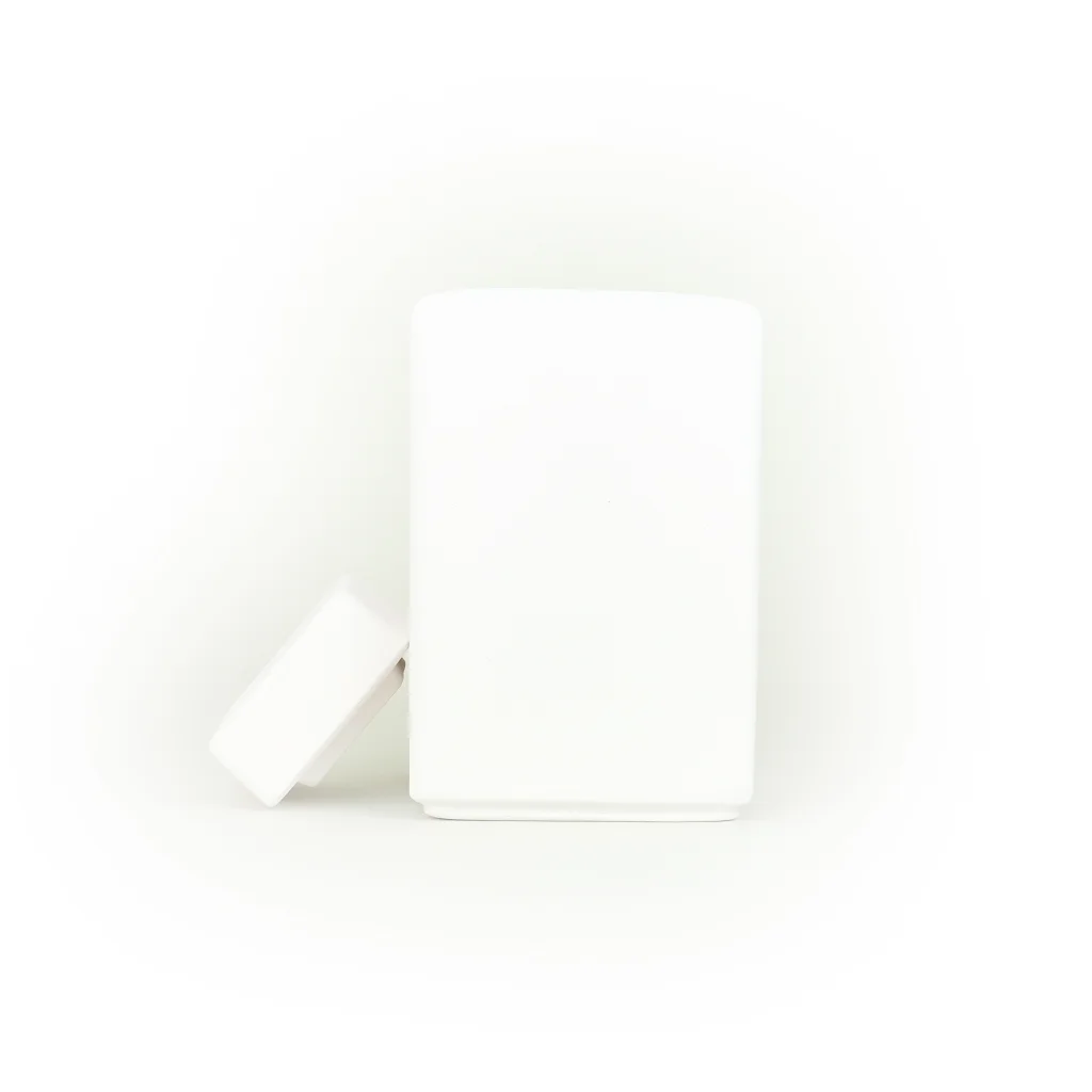 Kare Dik Kavanoz 25cm