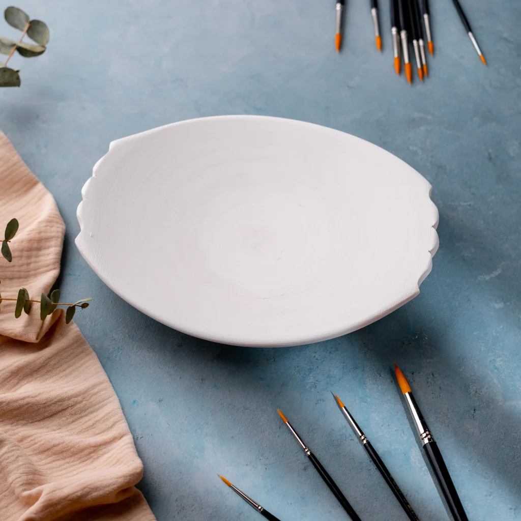 Rölyefli Kayık Tabak 25cm