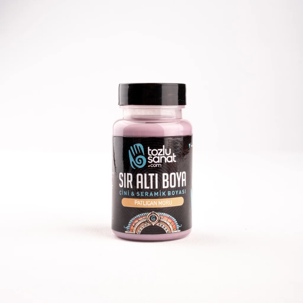 Hazır Çini ve Seramik Boyası TS-031 Patlıcan Moru 100ml