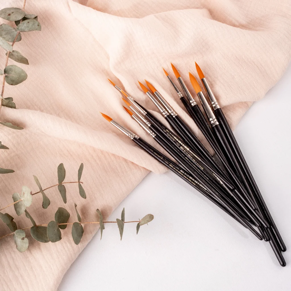 Fanart Seri 123 Sentetik Kıl Yuv.Fırça No:7