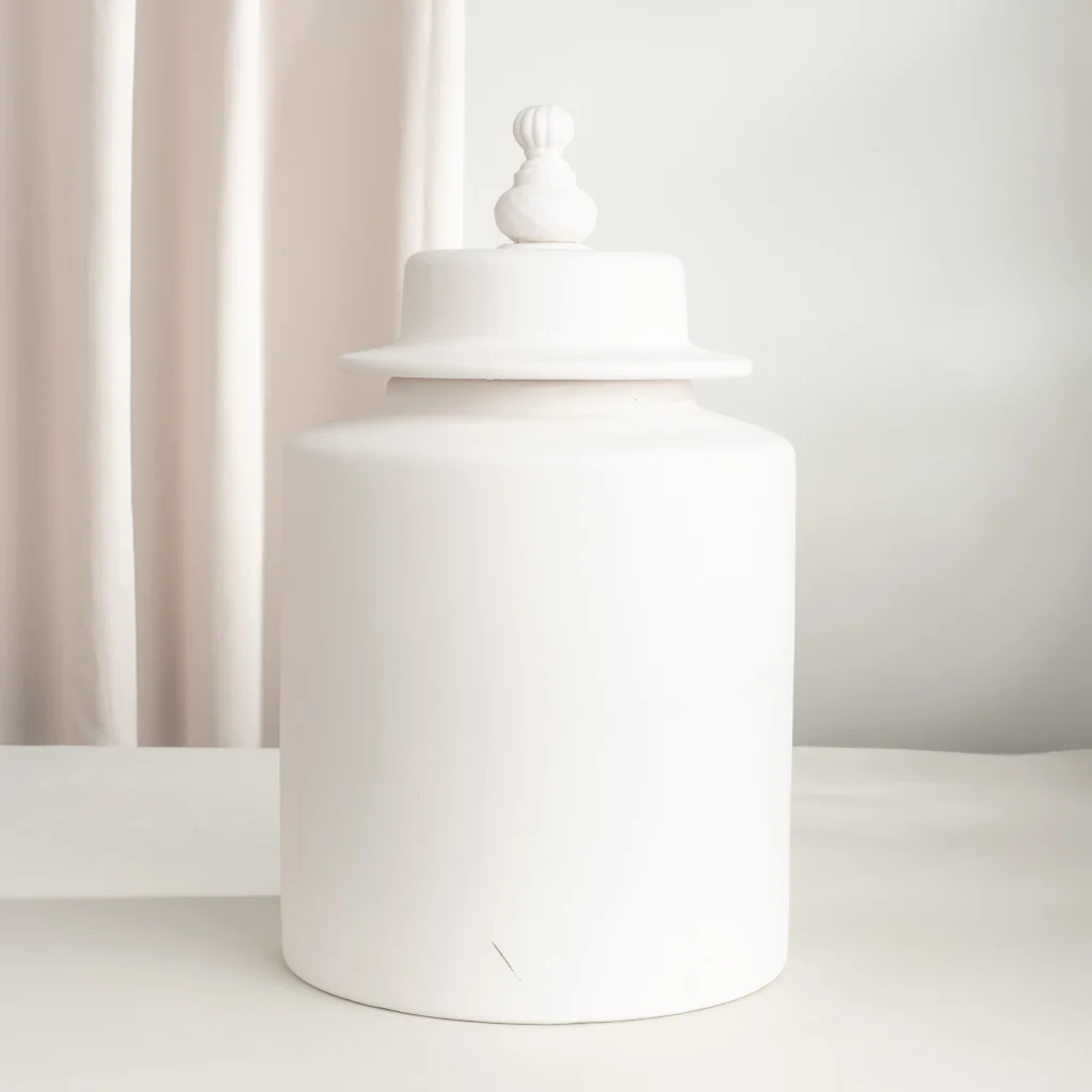 Silindir Kavanoz Saplı 40cm