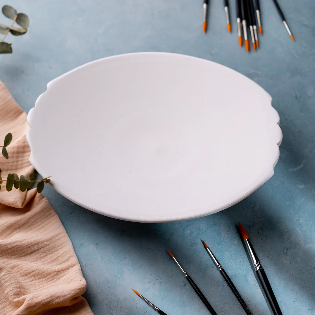 Rölyefli Kayık Tabak 30cm