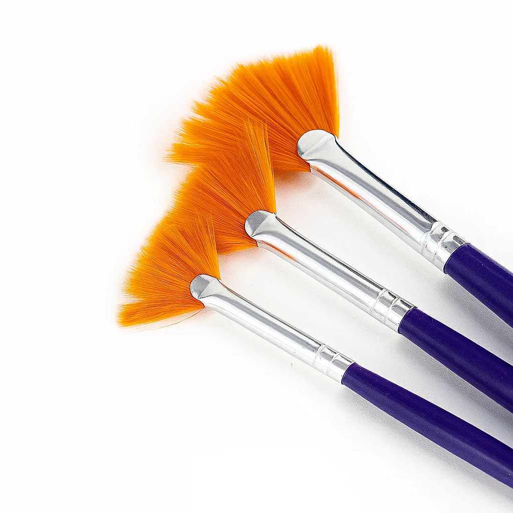 Fanart Academy 539C Kıl Yelpaze Fırça No:6