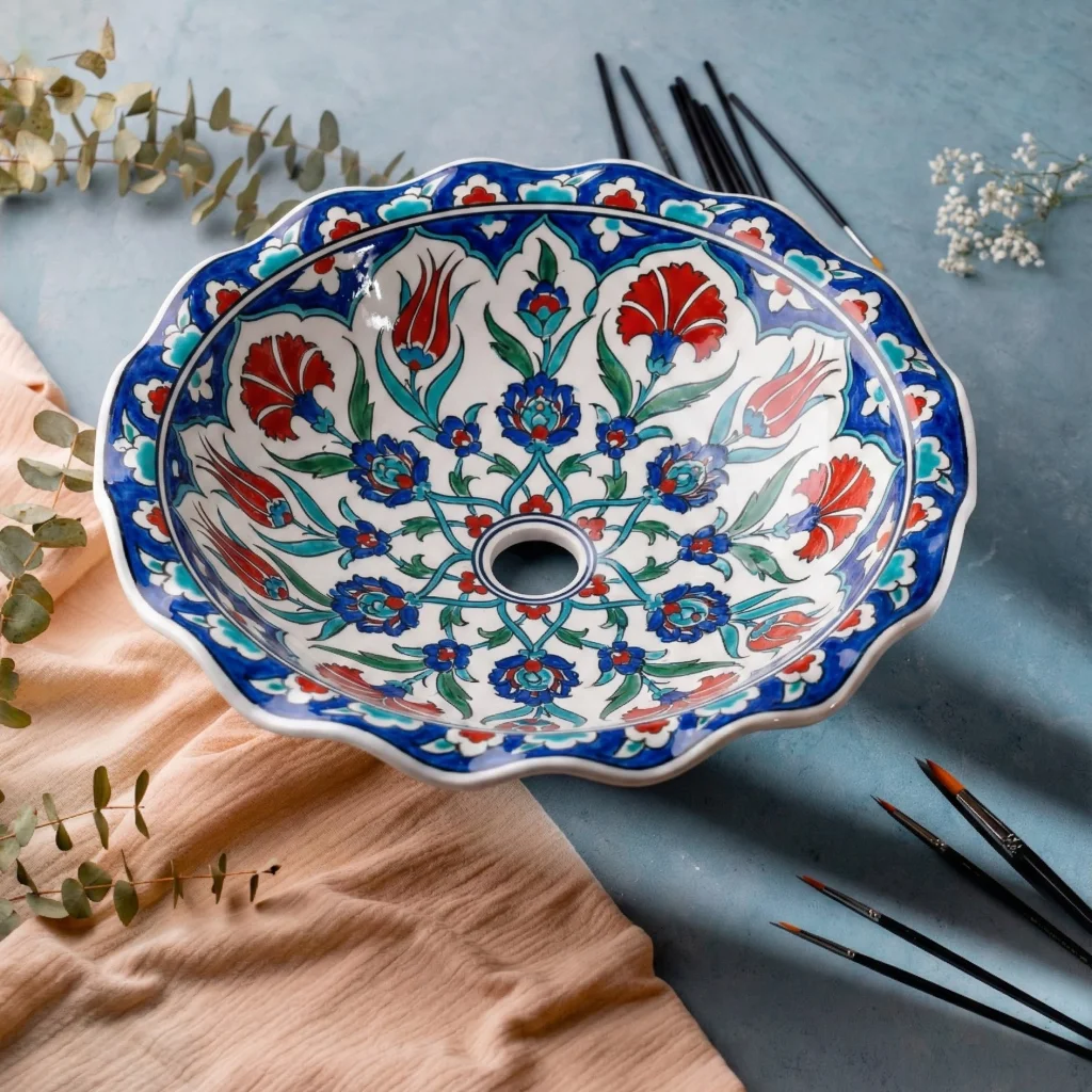 Fırfırlı Lavabo 40cm