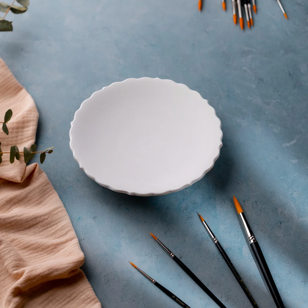 Çukur Rölyefli Tabak 18CM