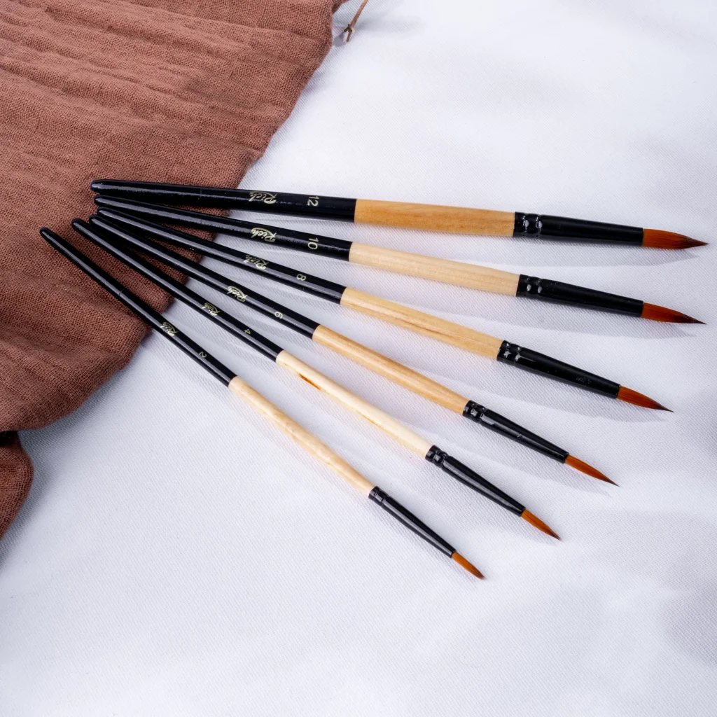 Rich Set:3 Yeni Seri 05 Stroke Fırça 6 Lı