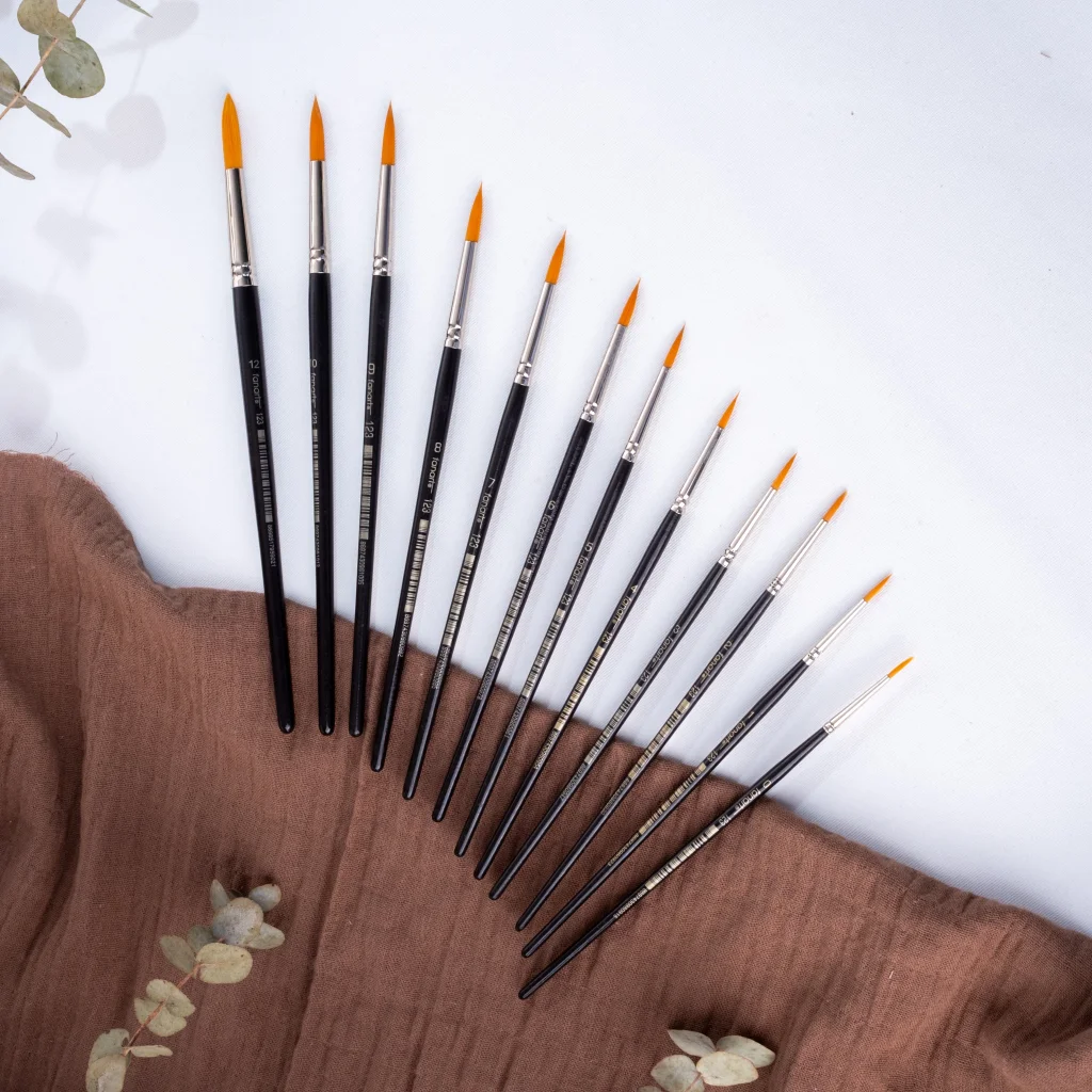 Fanart Seri 123 Sentetik Kıl Yuv.Fırça No:10