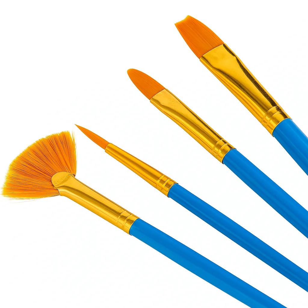 Fanart Academy Seri 500 Fırça Sentetik Set1 4 Lü