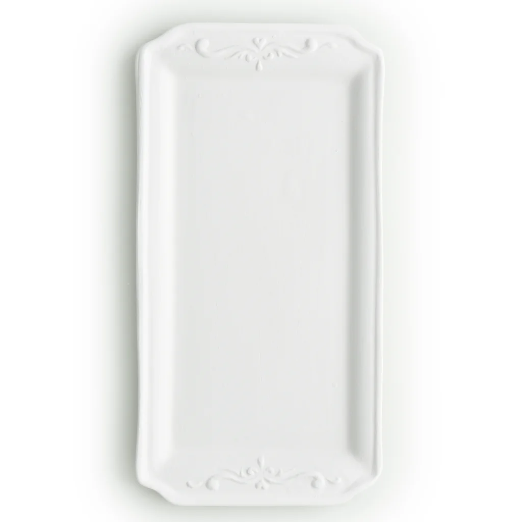 Desenli Tepsi 36x16cm